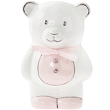 MB00000-35: Baby Jewel Teddy Pink Money Box